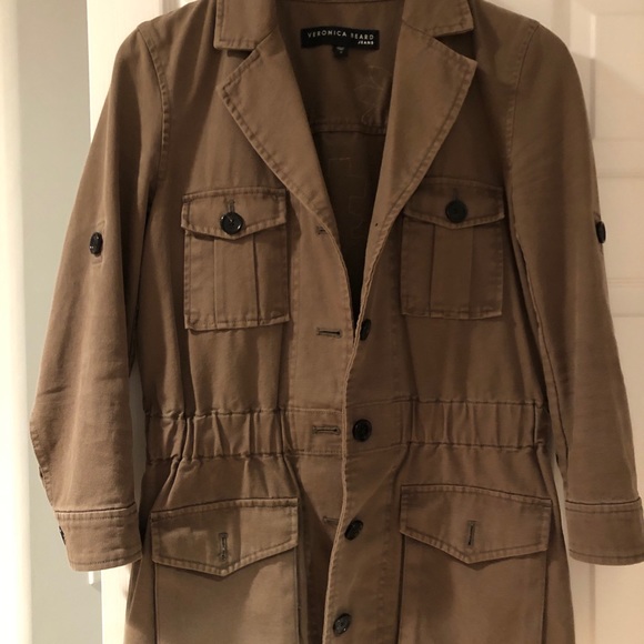 Veronica Beard Sequin Patch Military Jacket - Picture 2 of 2